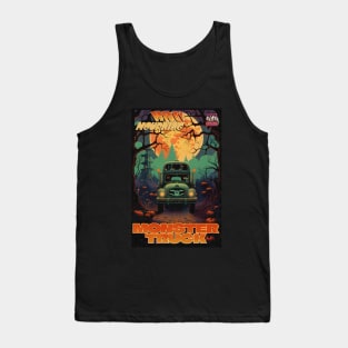 Halloween Monster Truck Dead by Mourning Tank Top